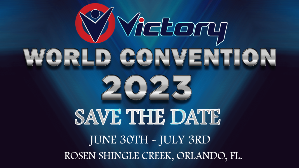 Victory World Convention 2023 save the date