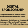 Sponsorship - Digital Sponsorship